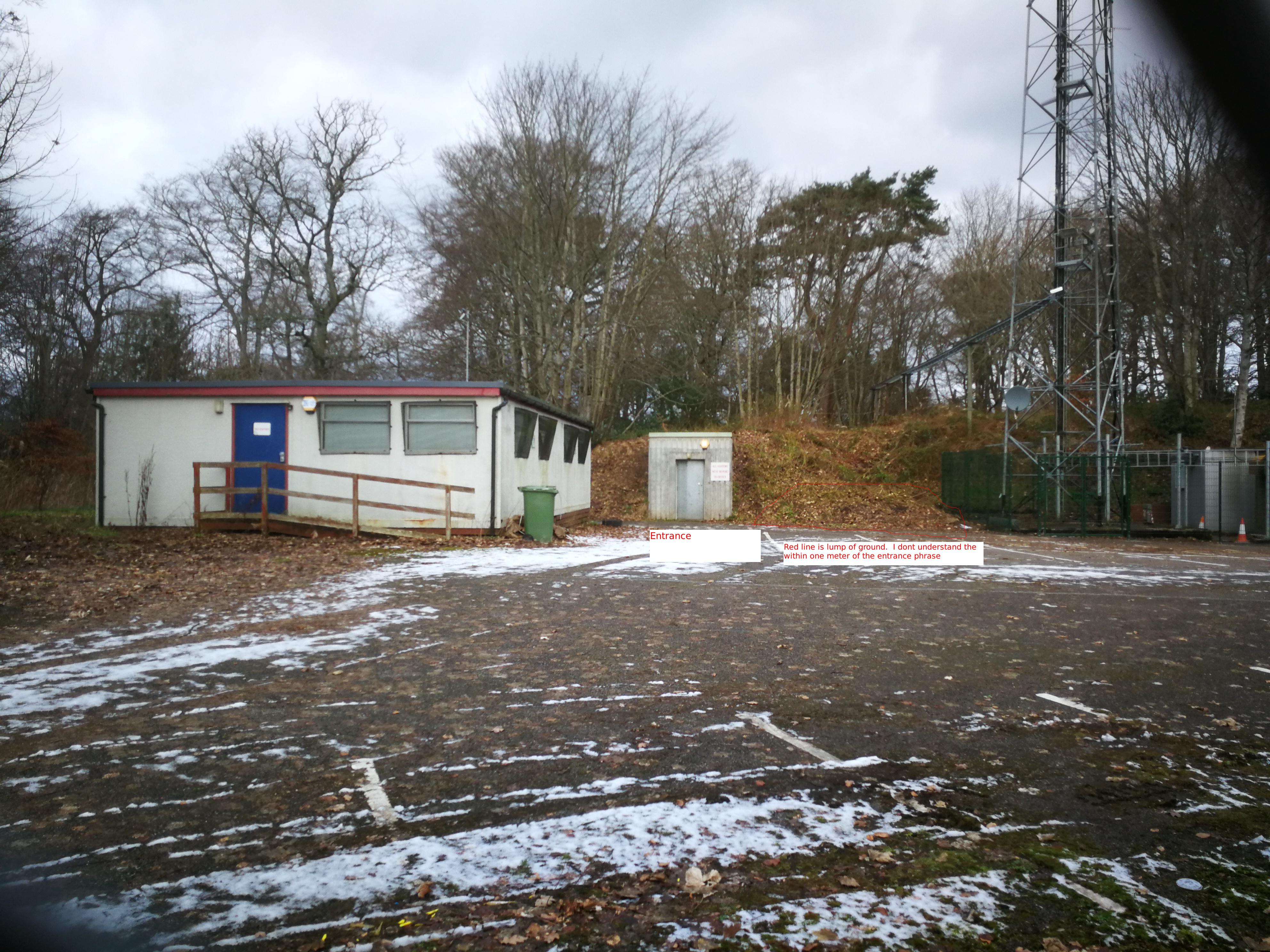 Inverness Nuclear Bunker  circa 2018 - outside view
